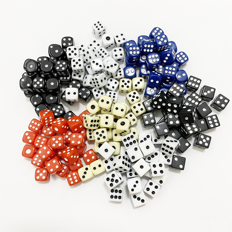 Puzzle Blank White - 50 peças 10mm acrílico ponto quadrado