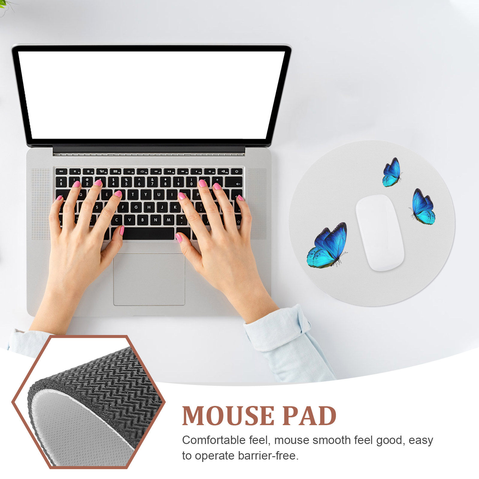 5 Peças de Tapete de Borracha  - Mouse Pad Blank Sublimation avaliação e preço