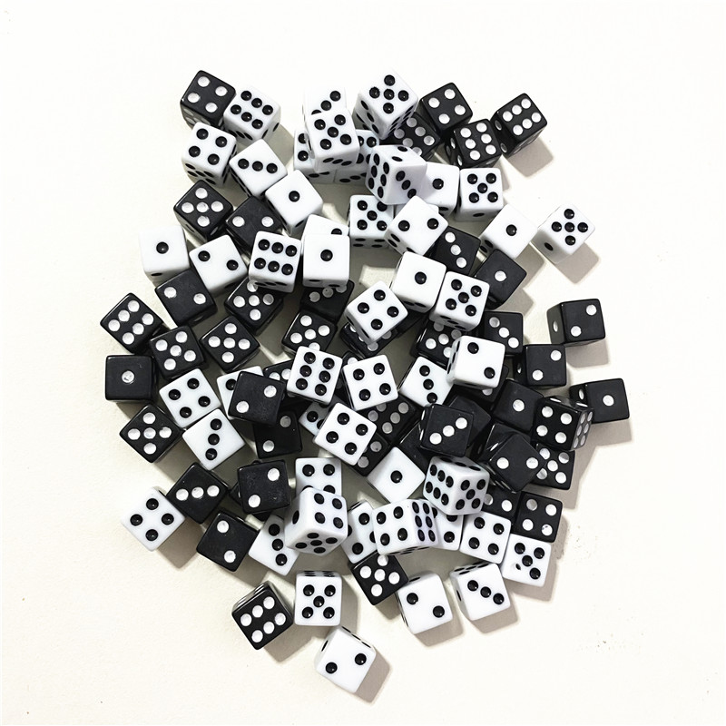 50 peças 10mm acrílico ponto q - Puzzle Blank White avaliação e preço