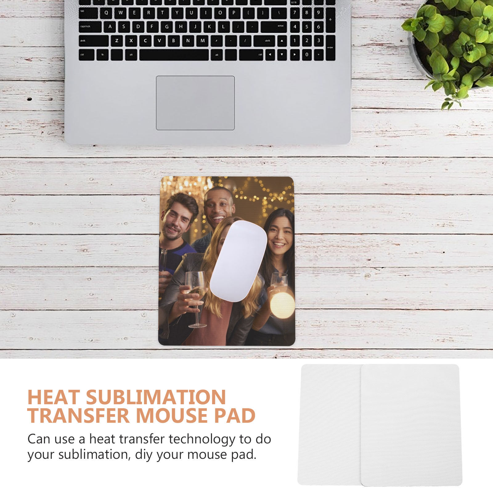 5 Peças de Mouse Pads em Branc - Mouse Pad Blank Sublimation avaliação e preço
