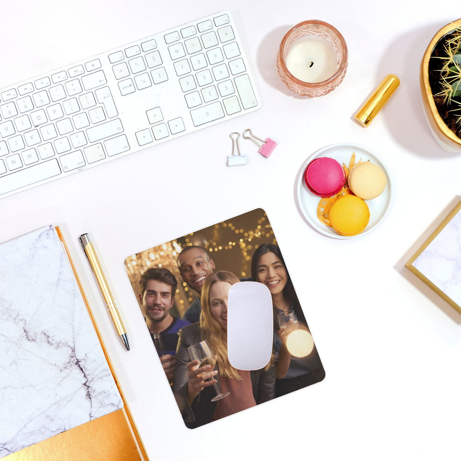 5 Peças de Mouse Pads em Branc - Mouse Pad Blank Sublimation avaliação e preço