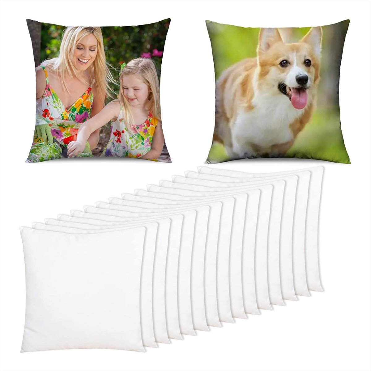 ABZT 15 Peças de Capas de Almo - Pillow Cover Sublimation avaliação e preço
